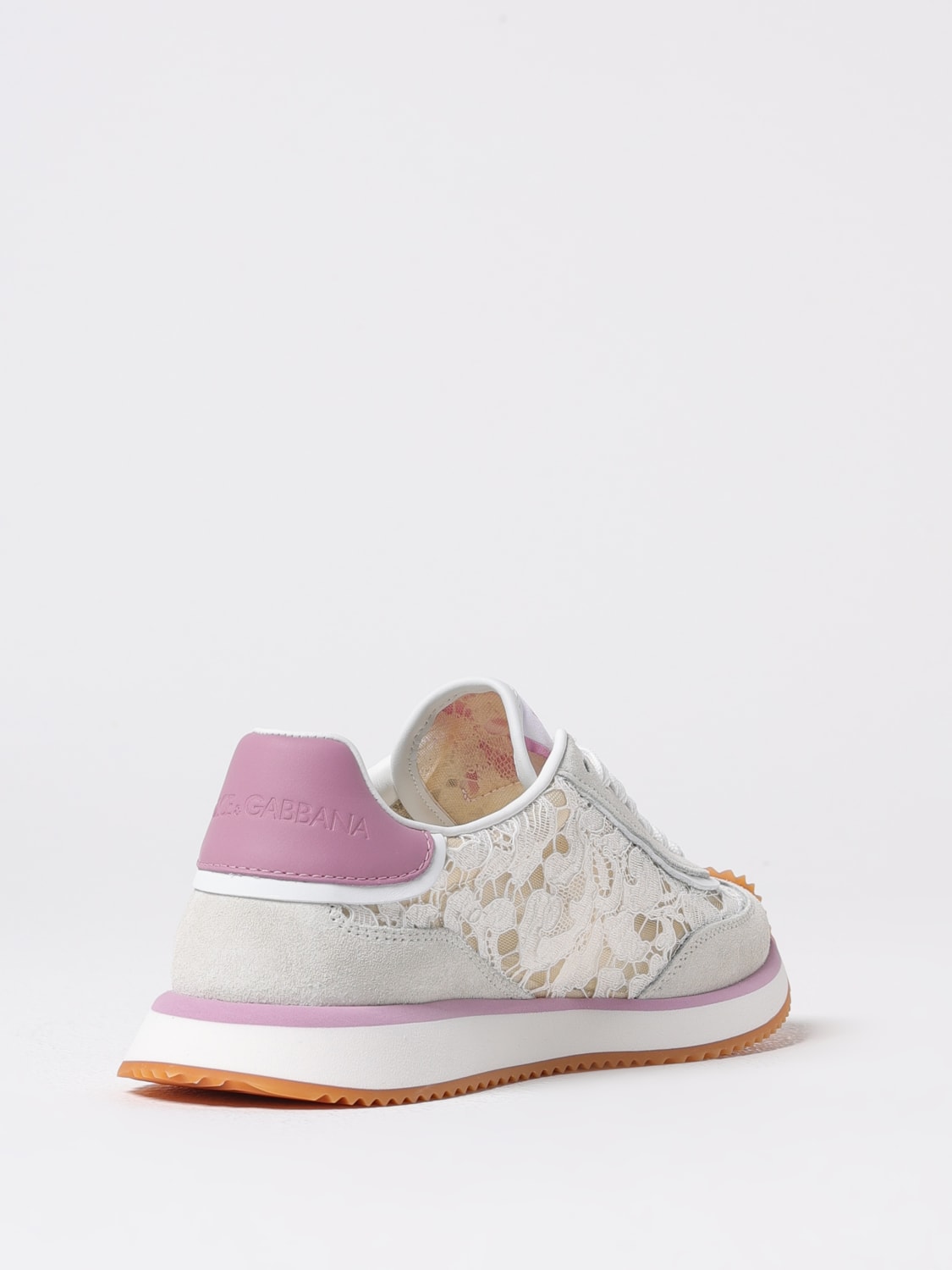 DOLCE & GABBANA СПОРТИВНАЯ ОБУВЬ: Спортивная обувь Женское Dolce & Gabbana, Белый 1 - Img 3