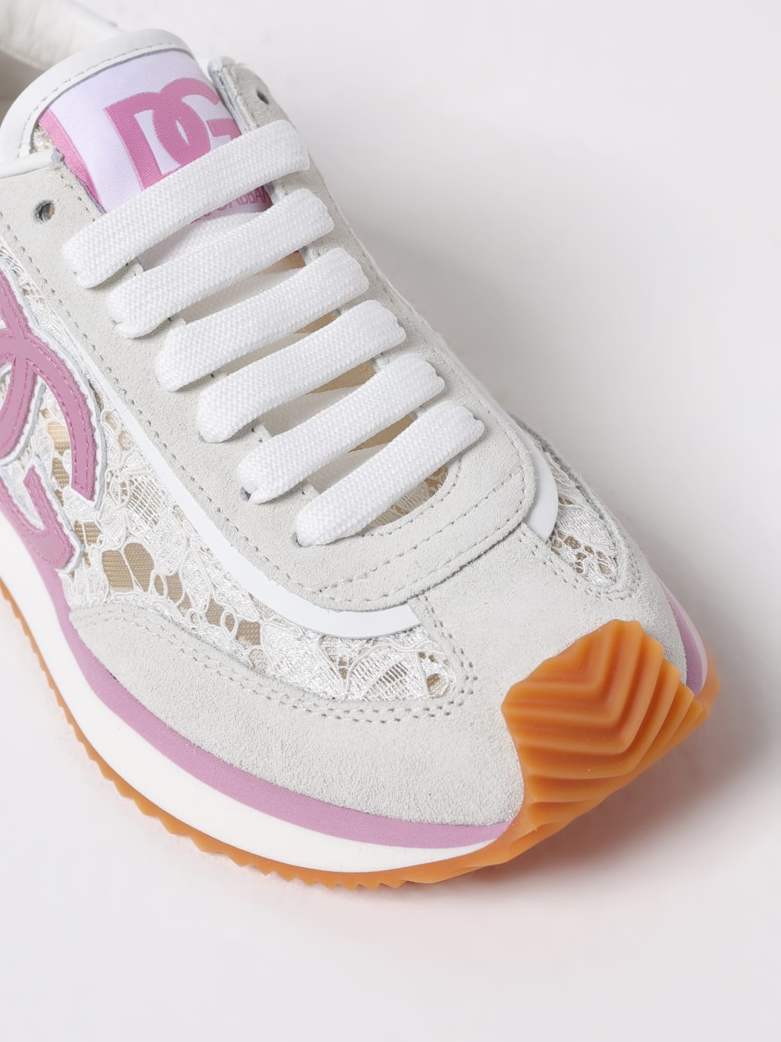 DOLCE & GABBANA СПОРТИВНАЯ ОБУВЬ: Спортивная обувь Женское Dolce & Gabbana, Белый 1 - Img 4