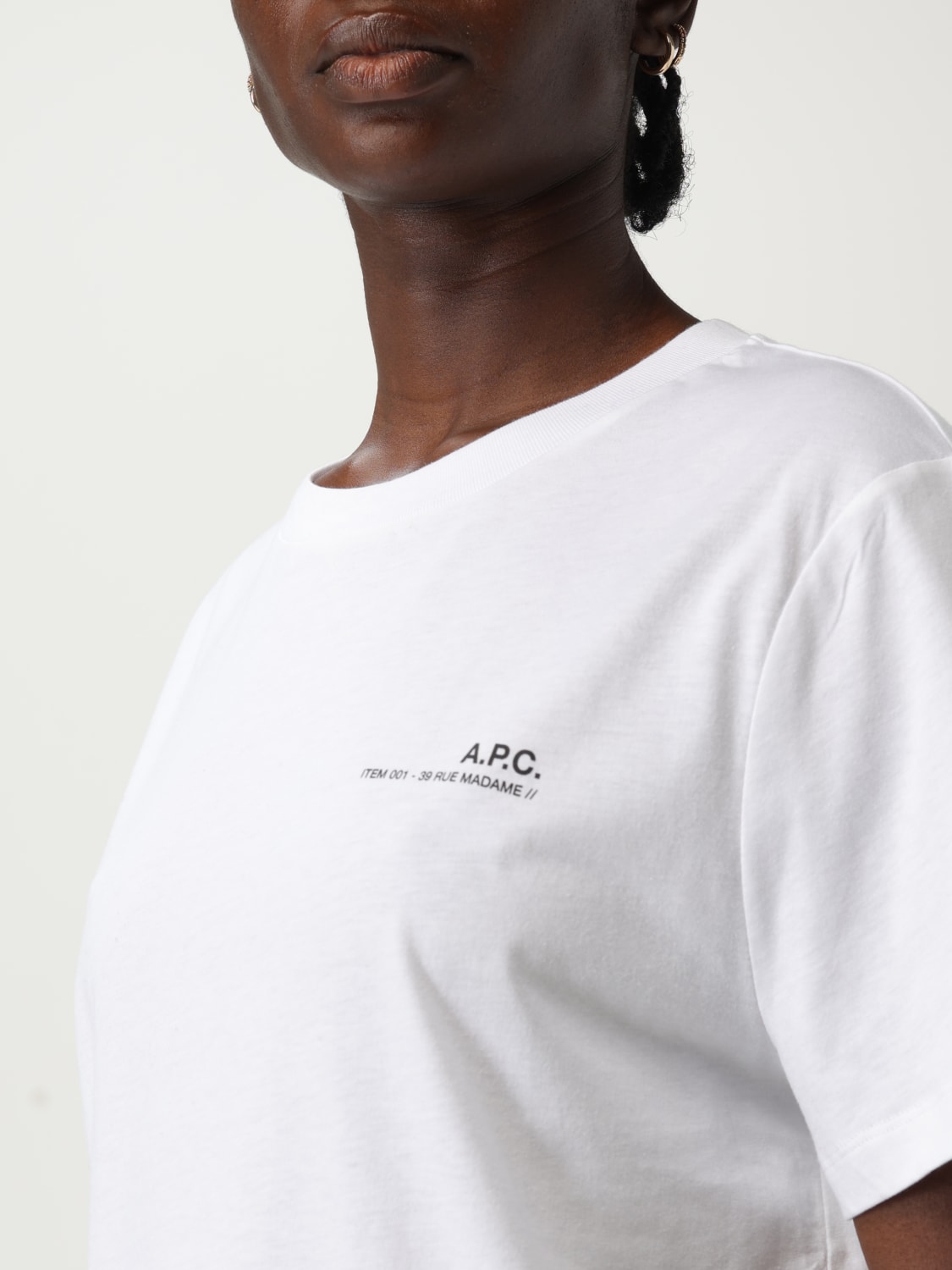 A.P.C. CAMISETA: Camiseta mujer A.P.C., Blanco - Img 3