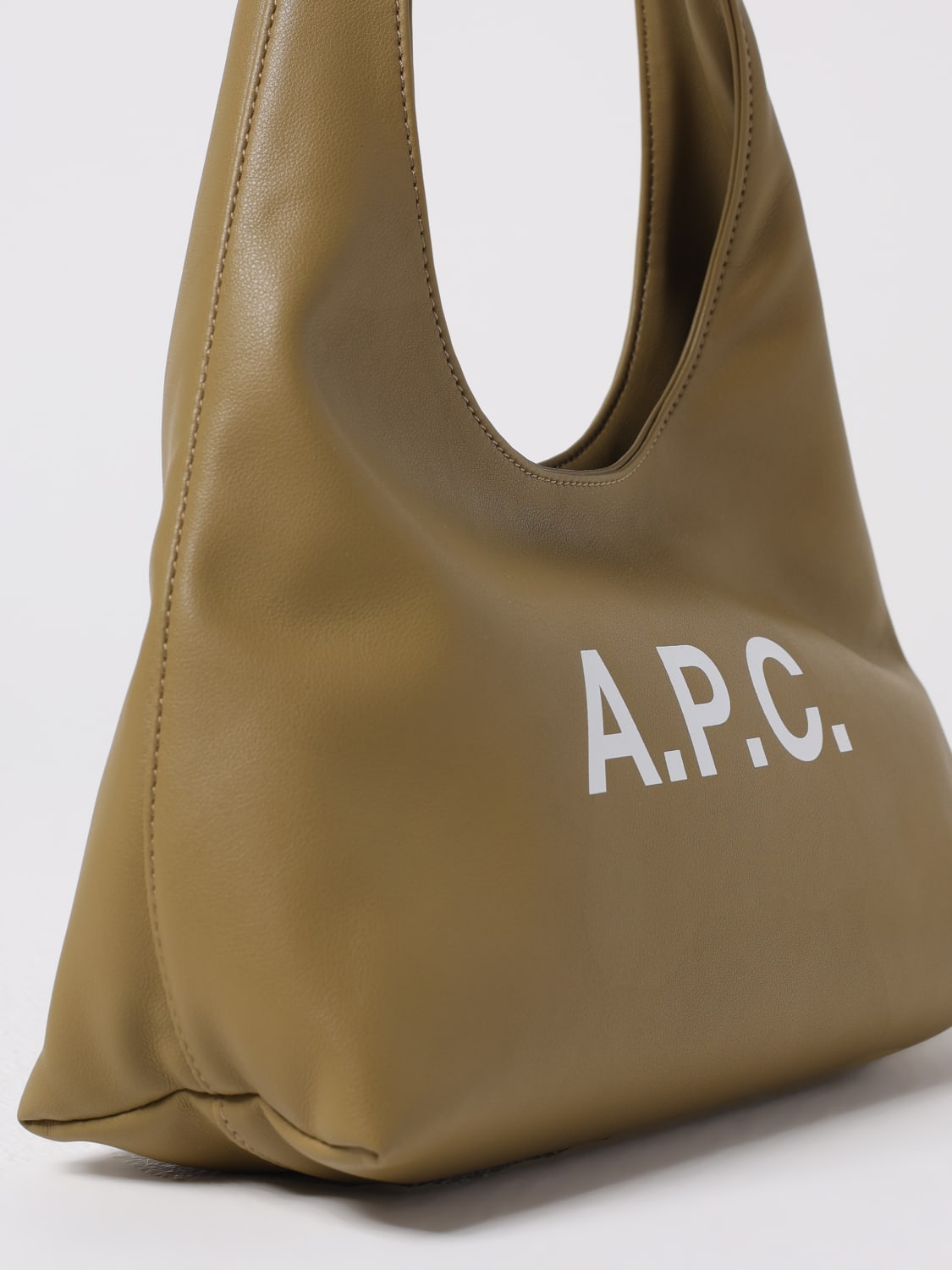 A.P.C. SHOULDER BAG: Crossbody bags woman A.P.C., Green - Img 3