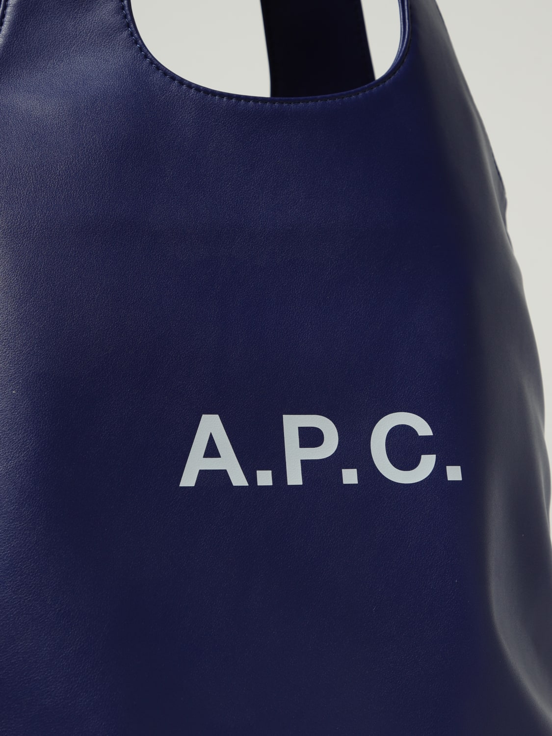 A.P.C. BOLSO TOTE: Bolso de mano mujer A.P.C., Azul Oscuro - Img 3