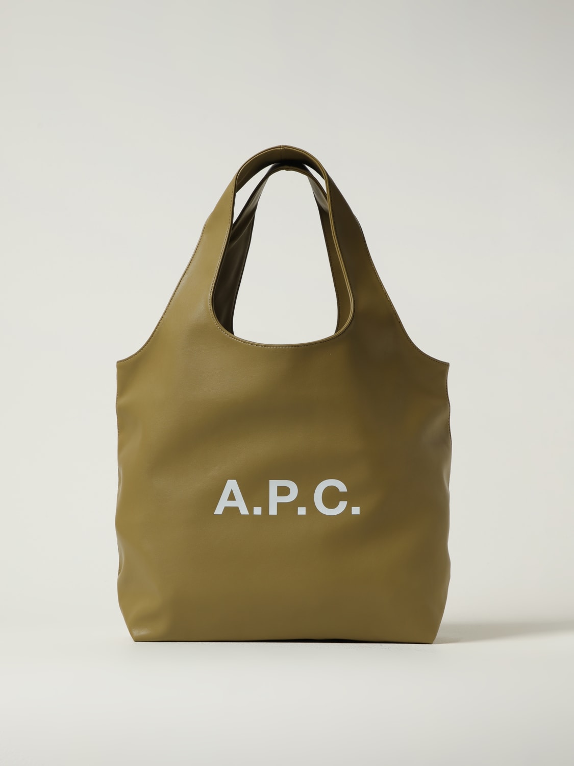 A.P.C. TOTE BAG: Handbag woman A.P.C., Green - Img 1