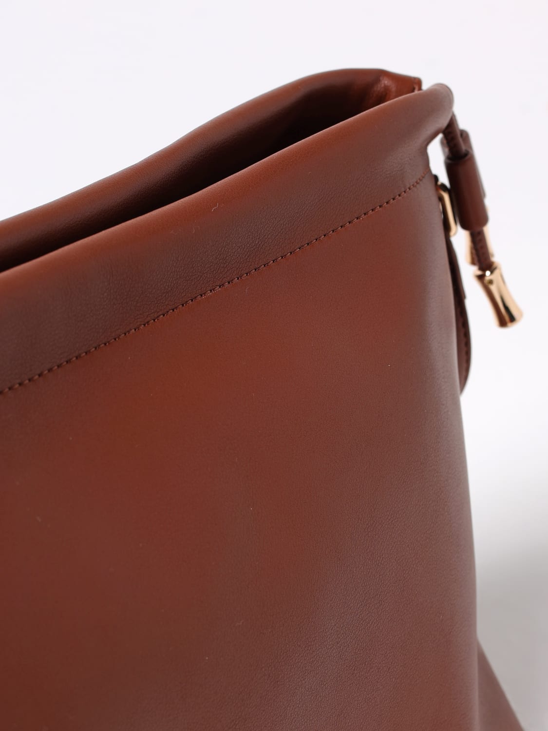 A.P.C. BORSA A TRACOLLA: Borsa Ninon A.P.C. in pelle sintetica , Marrone - Img 3