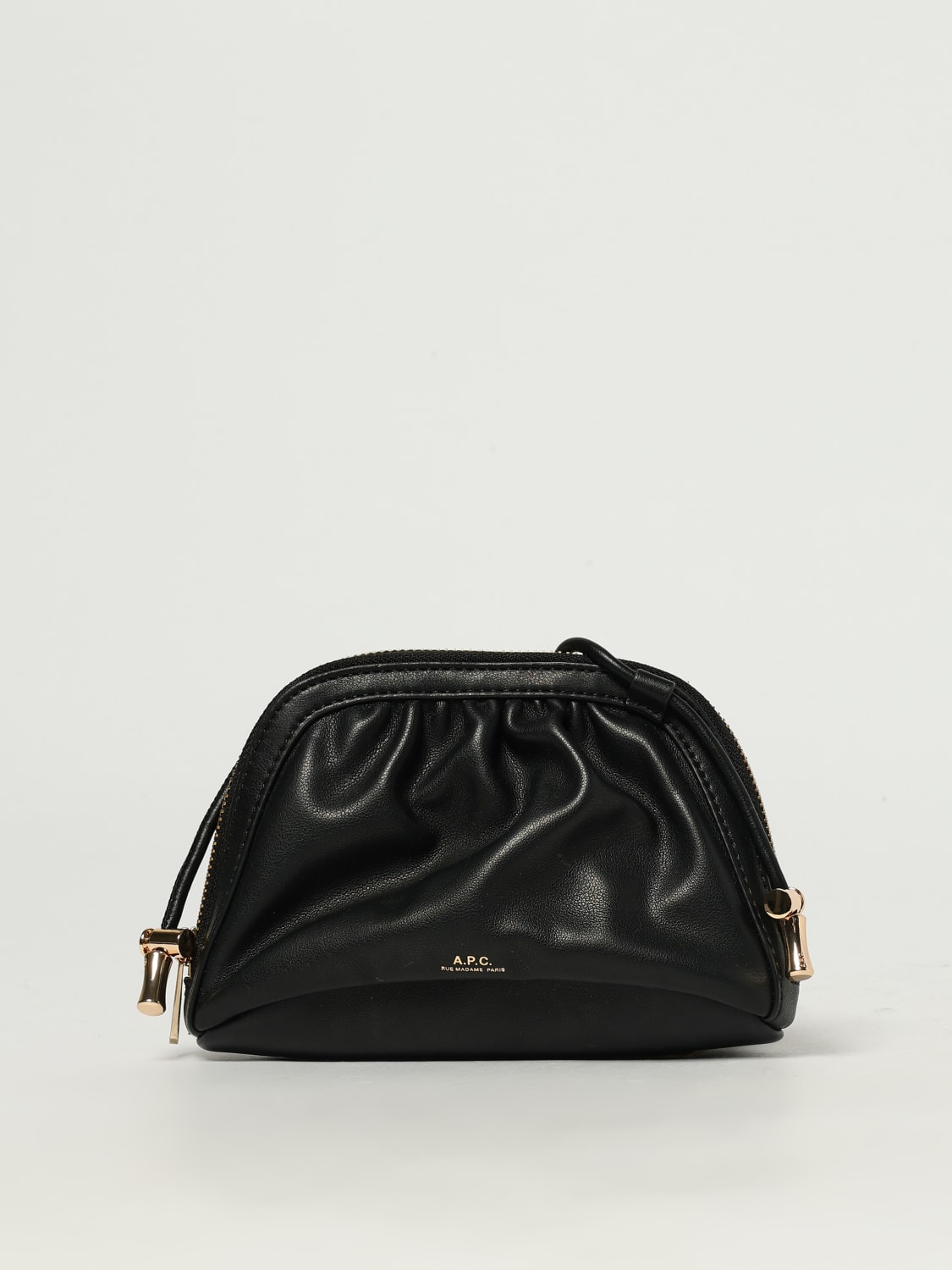 A.P.C. MINI BAG: Crossbody bags woman A.P.C., Black - Img 1