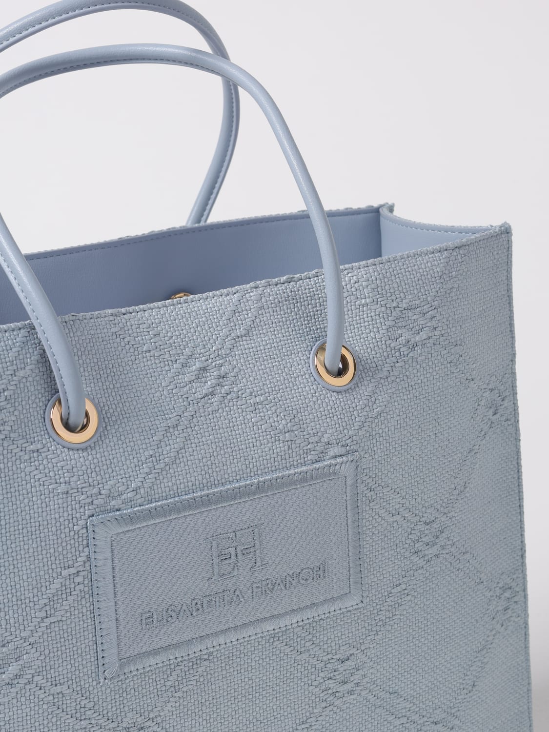 トートバッグ ELISABETTA FRANCHI Woman Tote bags Sky BS82A A28 ELISABETTA FRANCHI: Shoulder bag woman - Sky | Elisabetta