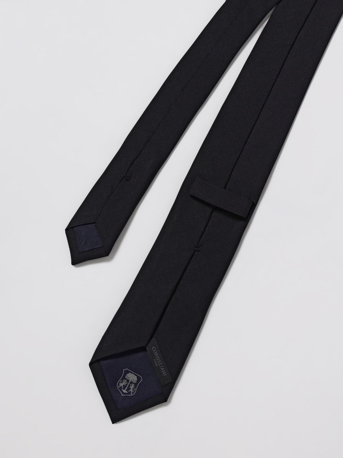 CORNELIANI TIE: Tie men Corneliani, Black - Img 2