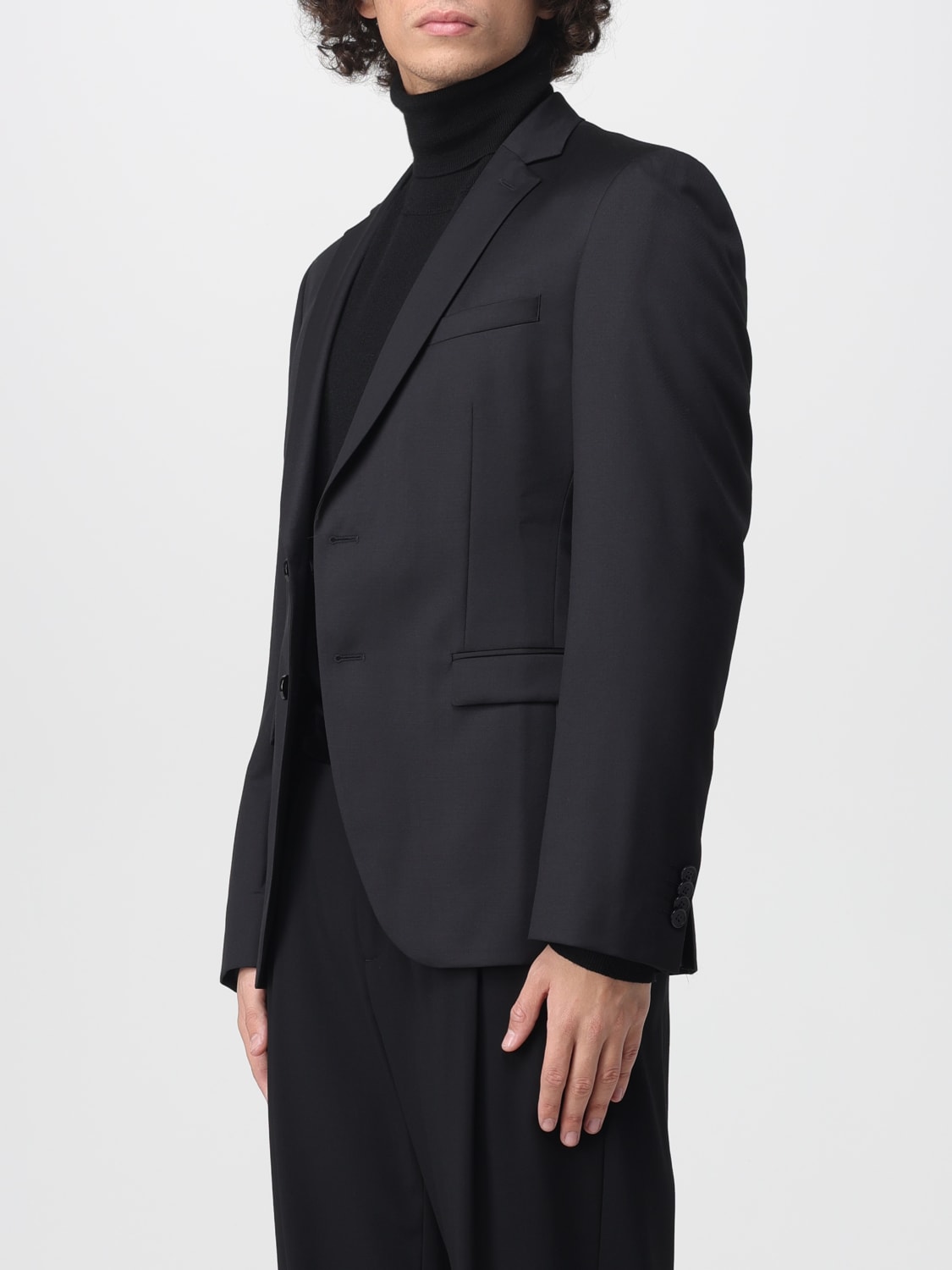 HUGO JACKET: Blazer men Hugo, Black - Img 3