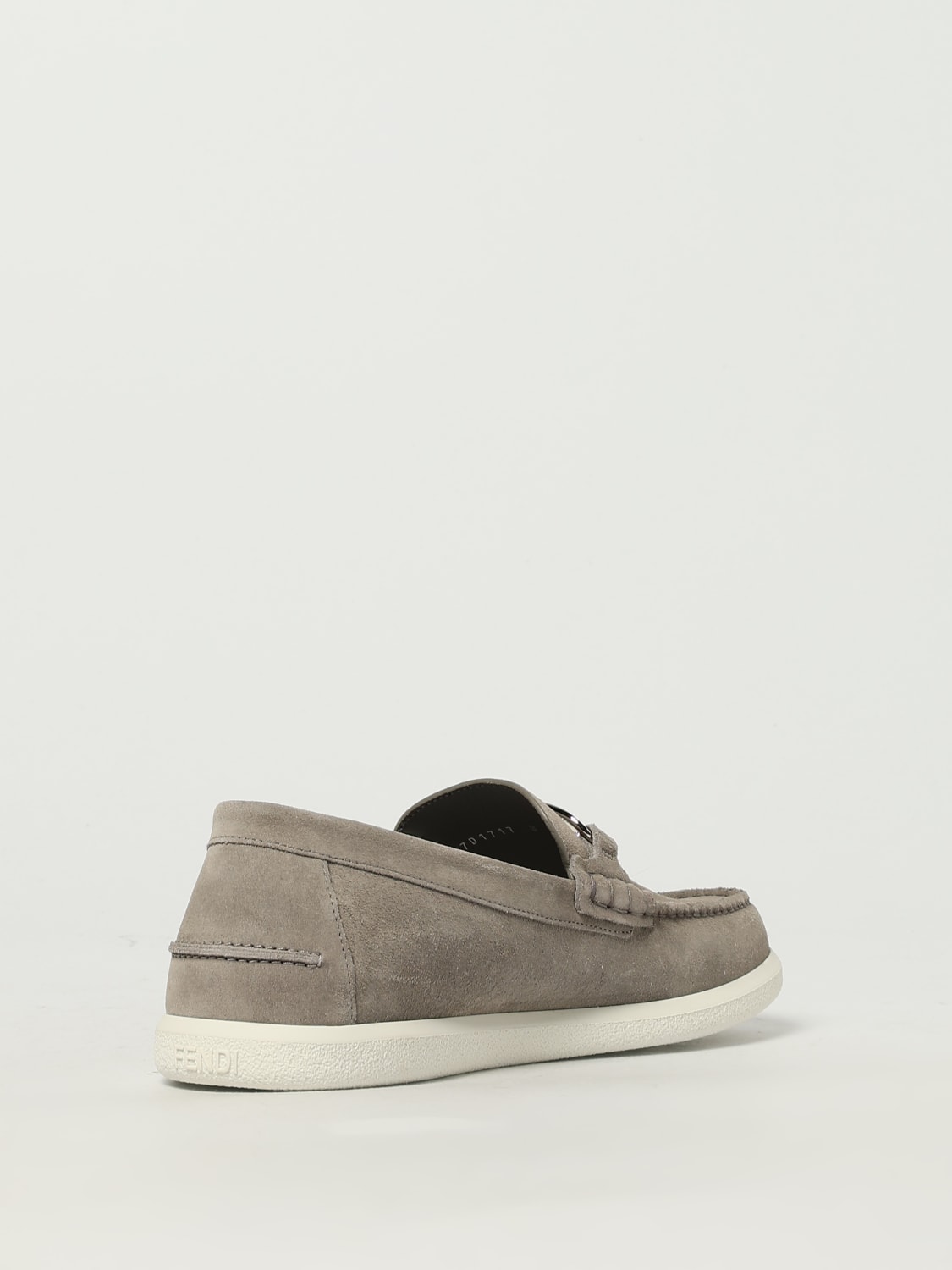 FENDI MOKASSINS: Mokassins herren Fendi, Grau - Img 3