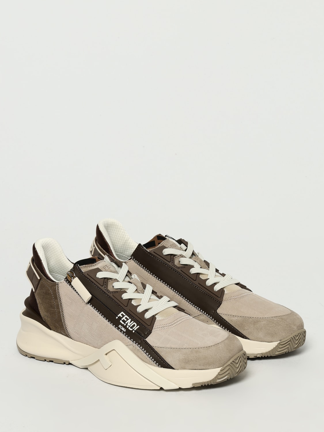 スニーカー FENDI Men Sneakers 7E1766AU2OF1SVP Beige 7E1766AU2OF1SVP_03?hash=