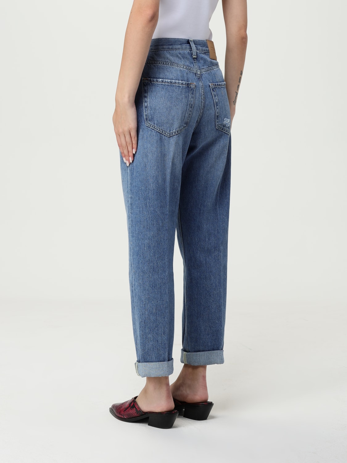 デニム・ジーパン DONDUP Woman Jeans Blue DP776DF0290DIP5 800 DONDUP: Jeans woman - Blue | Dondup jeans DP776DF0290DIP5