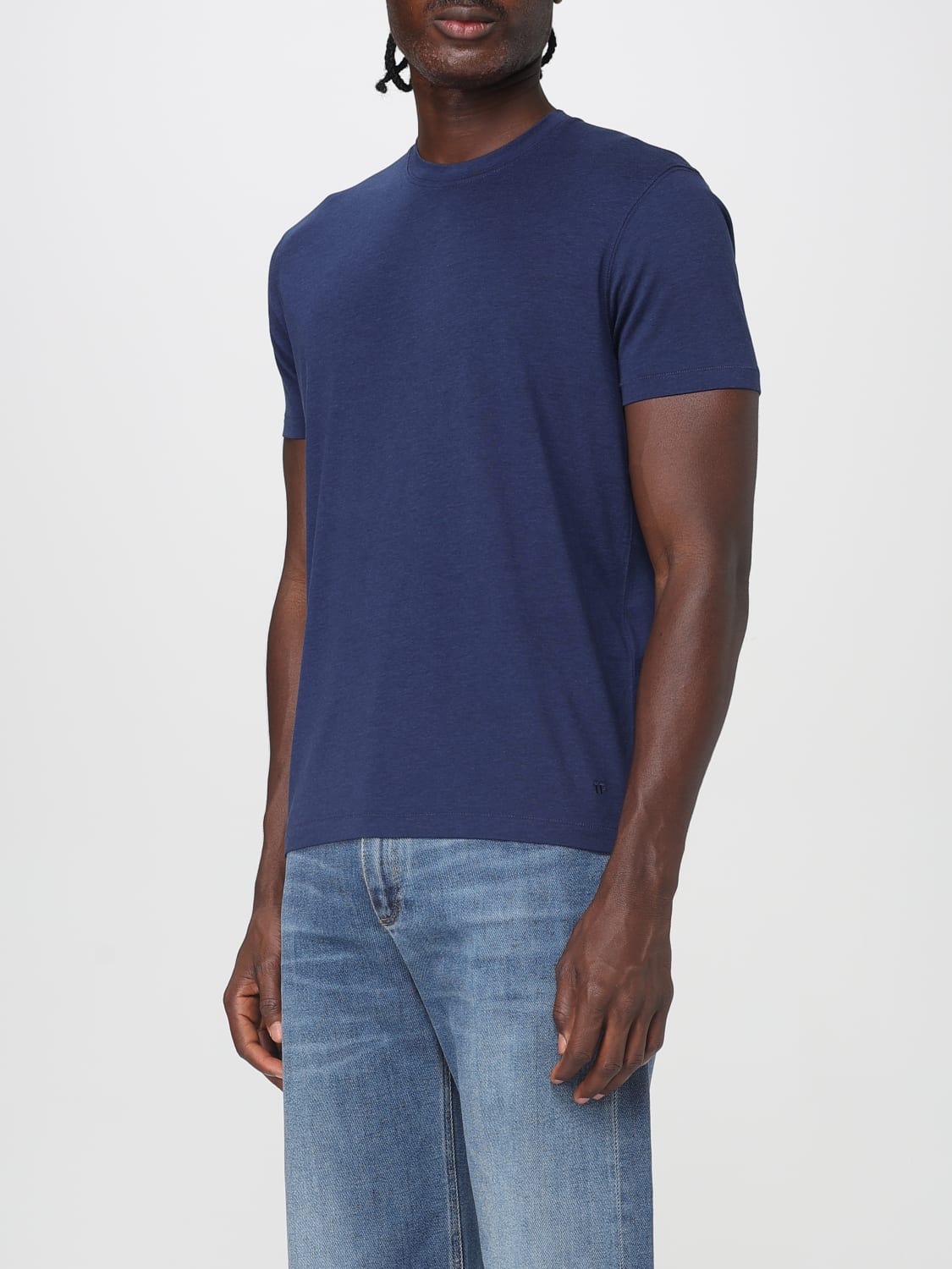 TOM FORD T-SHIRT: T-shirt men Tom Ford, Blue - Img 4
