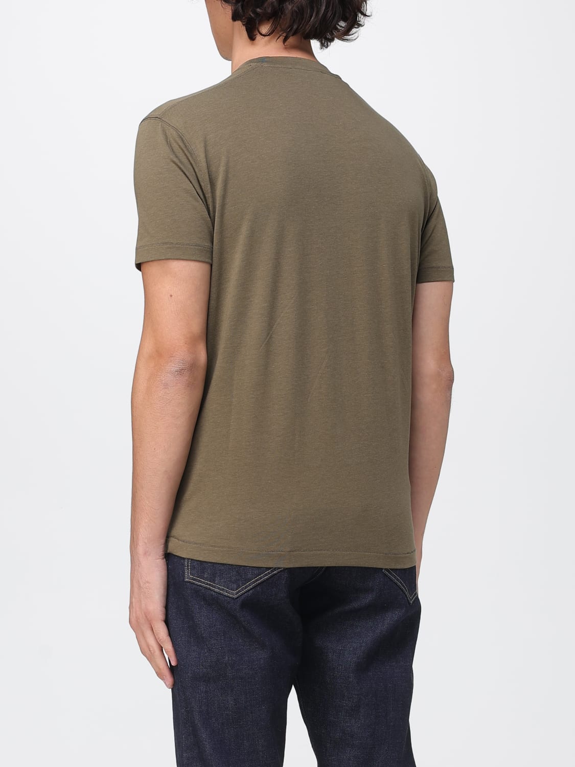 TOM FORD T-SHIRT: T-shirt men Tom Ford, Green - Img 3