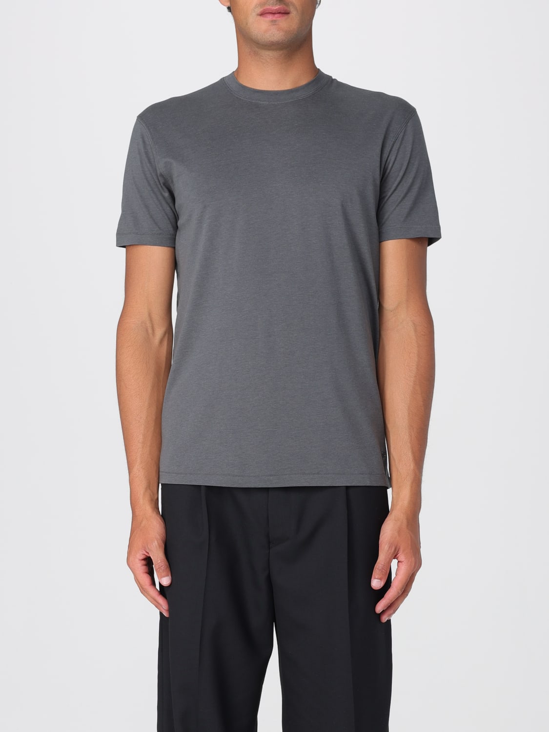 TOM FORD T-SHIRT: T-shirt men Tom Ford, Grey - Img 1