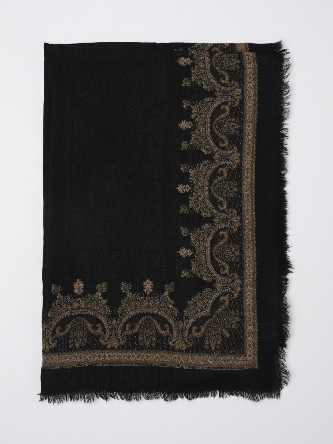 ETRO SCARF: Scarf men Etro, Black - Img 1