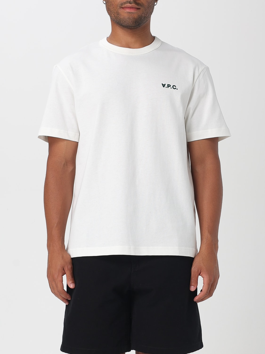 A.P.C. T-SHIRT: T-shirt men A.P.C., White - Img 1