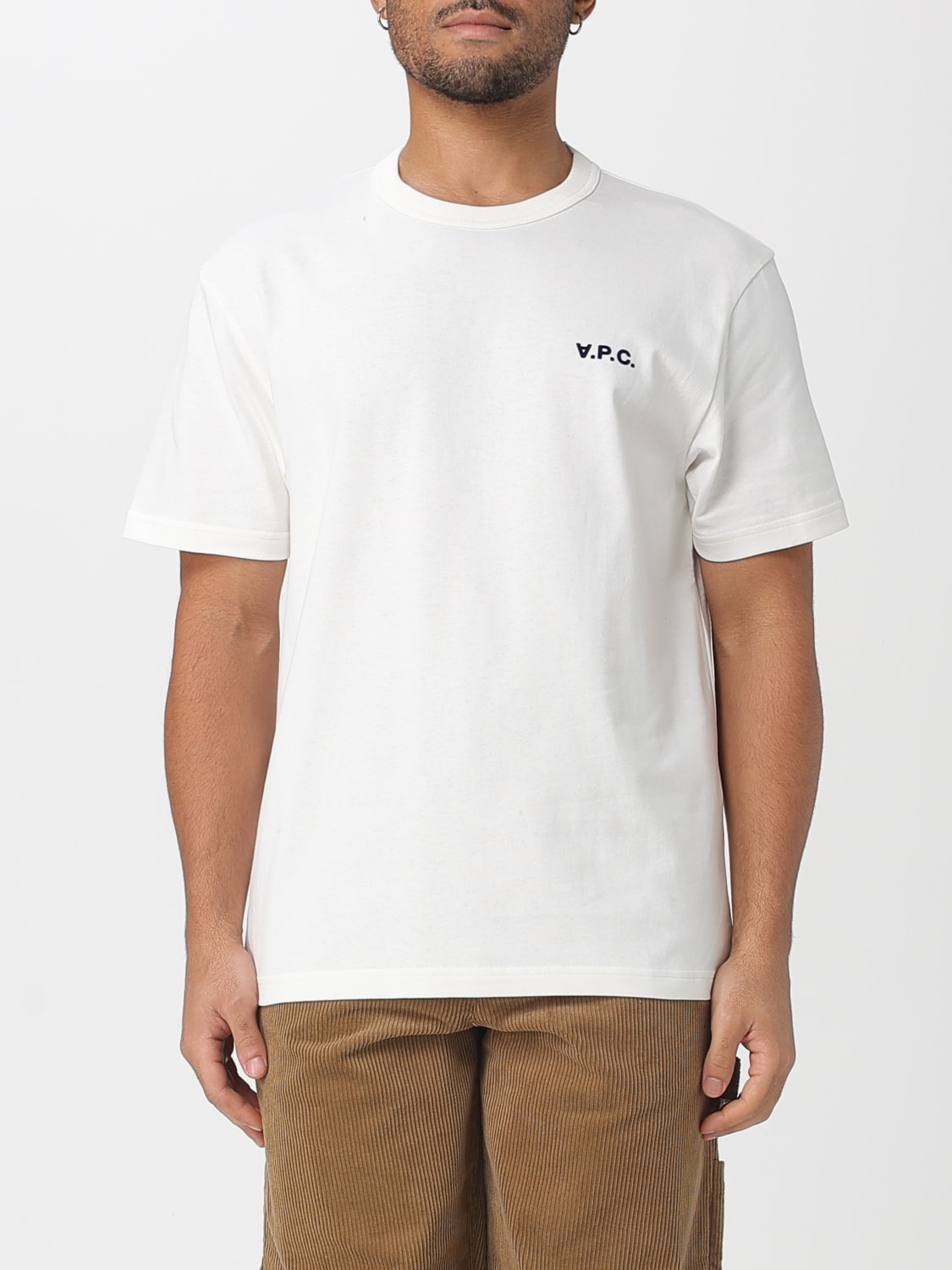 A.P.C. Tシャツ: Tシャツ メンズ A.P.C., ホワイト 1 - Img 1