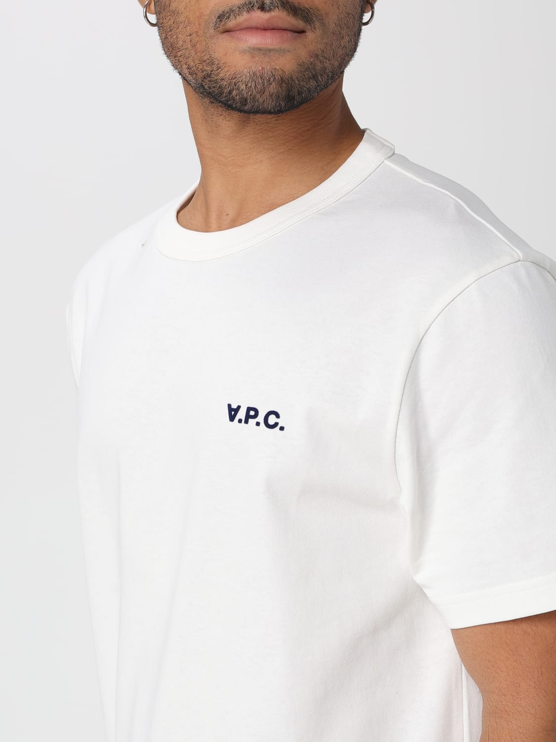 A.P.C. Tシャツ: Tシャツ メンズ A.P.C., ホワイト 1 - Img 3