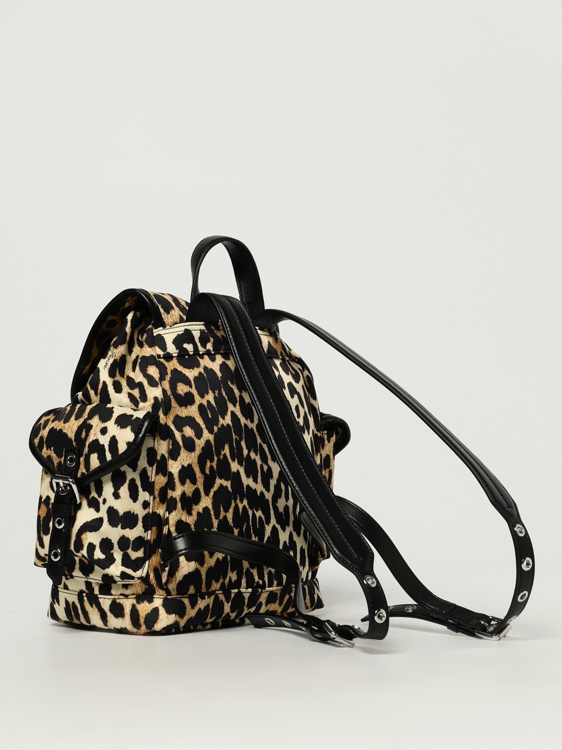 GANNI BACKPACK: Backpack woman Ganni, Multicolor - Img 2