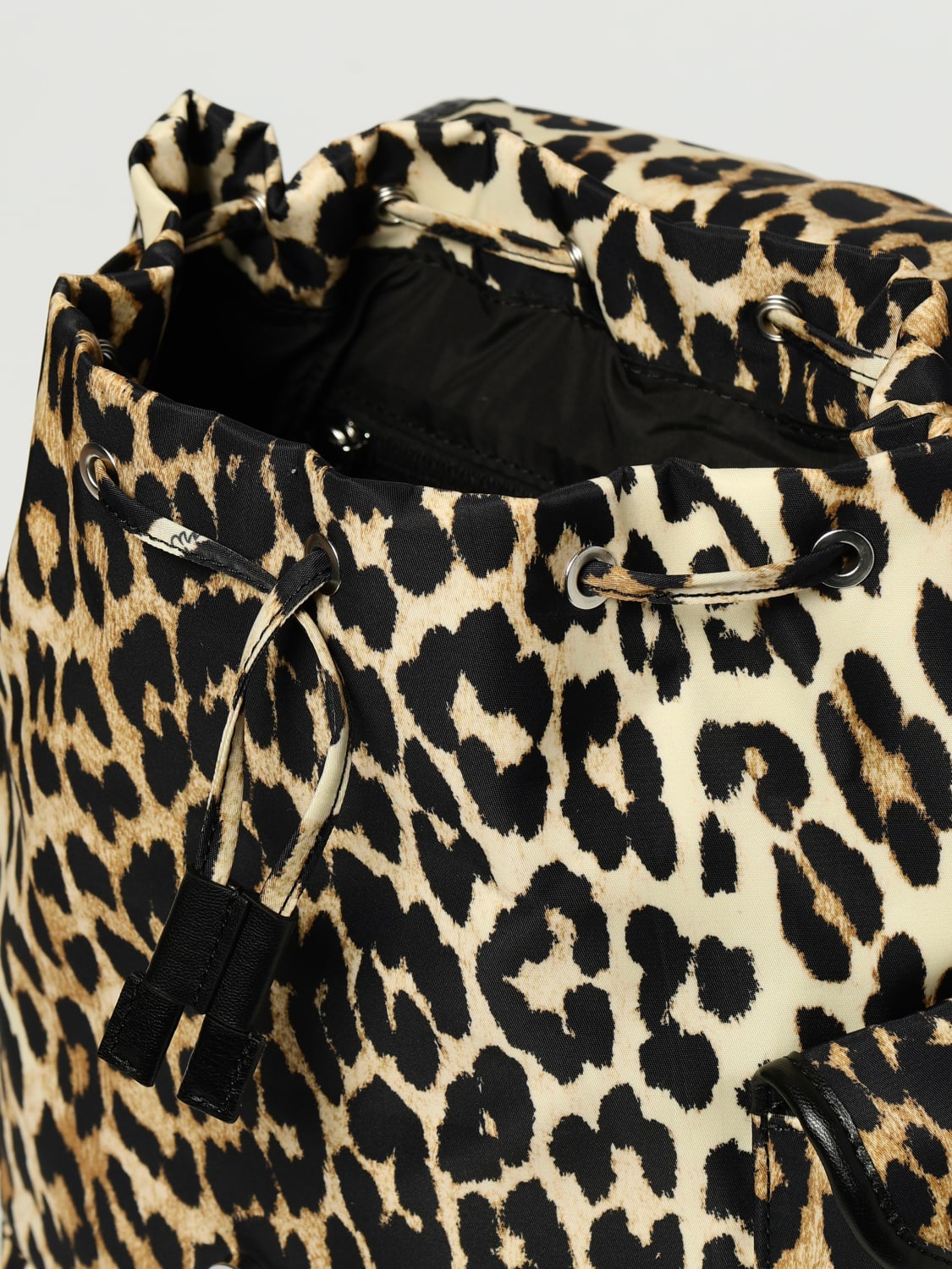 GANNI BACKPACK: Backpack woman Ganni, Multicolor - Img 4