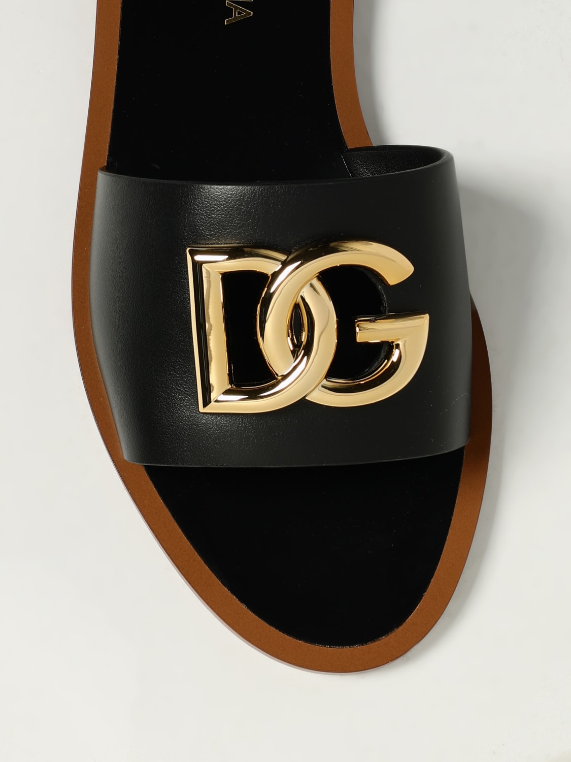 DOLCE & GABBANA HEELED SANDAL: Flat sandals woman Dolce & Gabbana, Black - Img 4