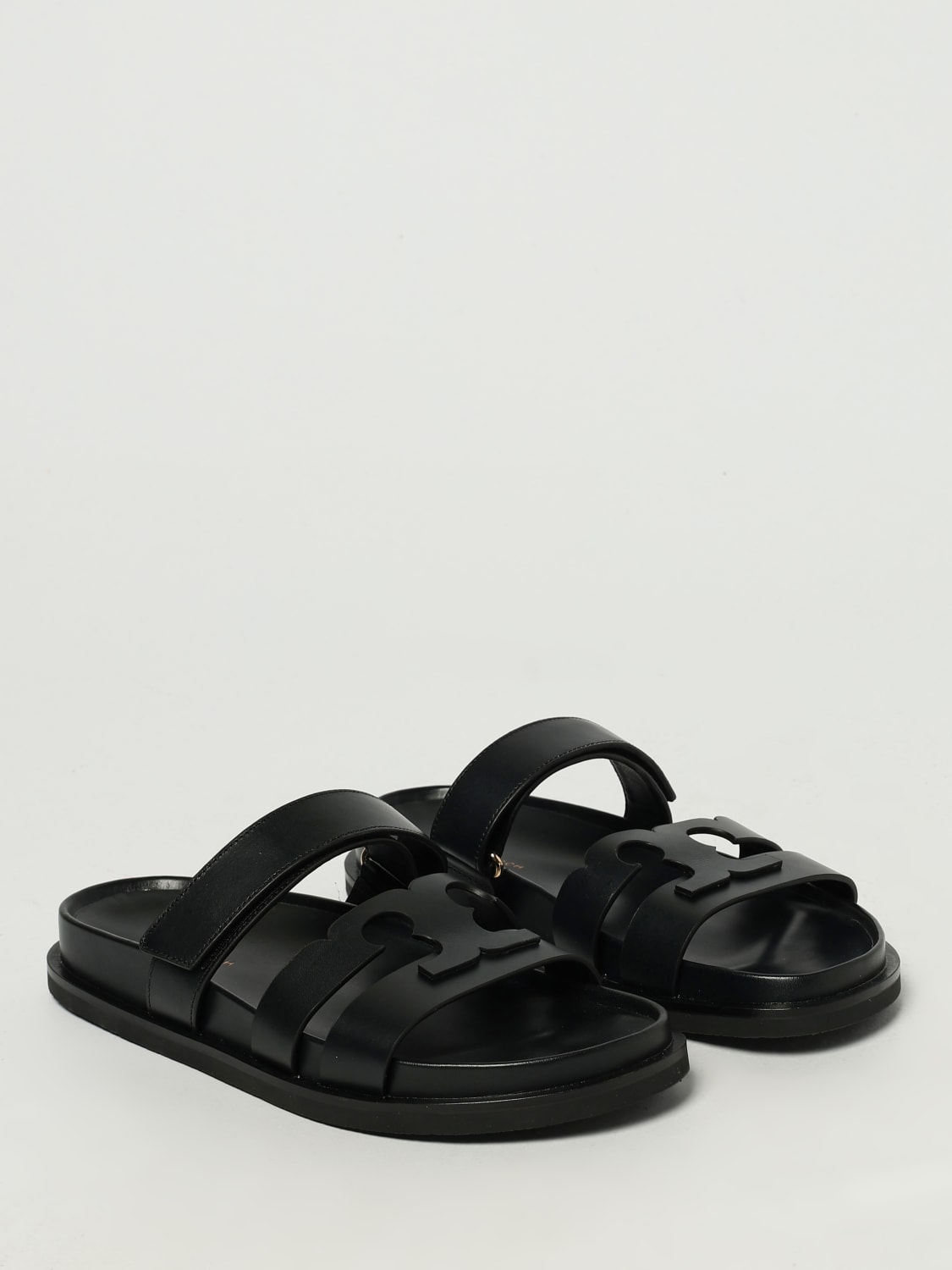 TORY BURCH HEELED SANDAL: Flat sandals woman Tory Burch, Black - Img 2