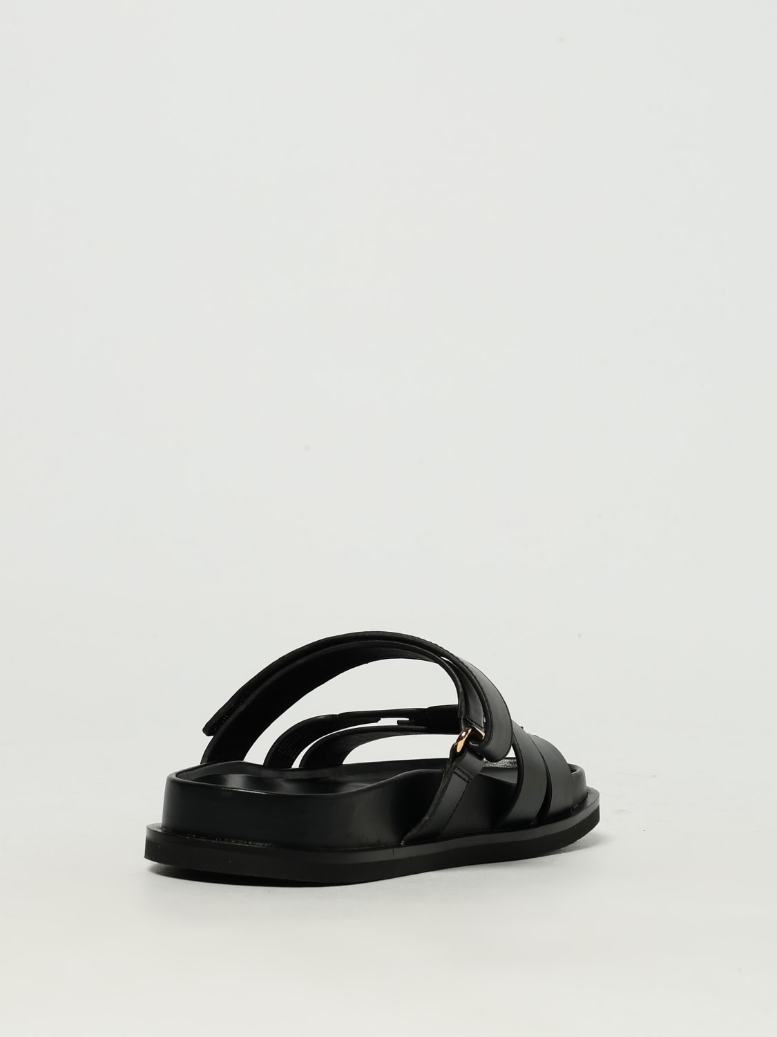 TORY BURCH HEELED SANDAL: Flat sandals woman Tory Burch, Black - Img 3