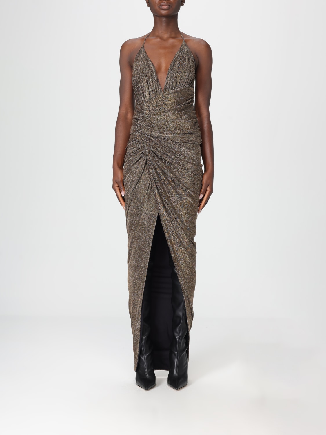 ALEXANDRE VAUTHIER DRESS: Dress woman Alexandre Vauthier, Gold - Img 1