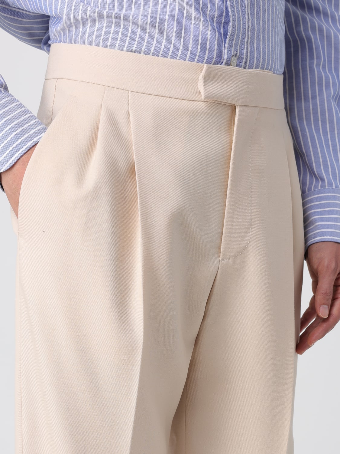 VALENTINO PANTS: Pants men Valentino, White - Img 5