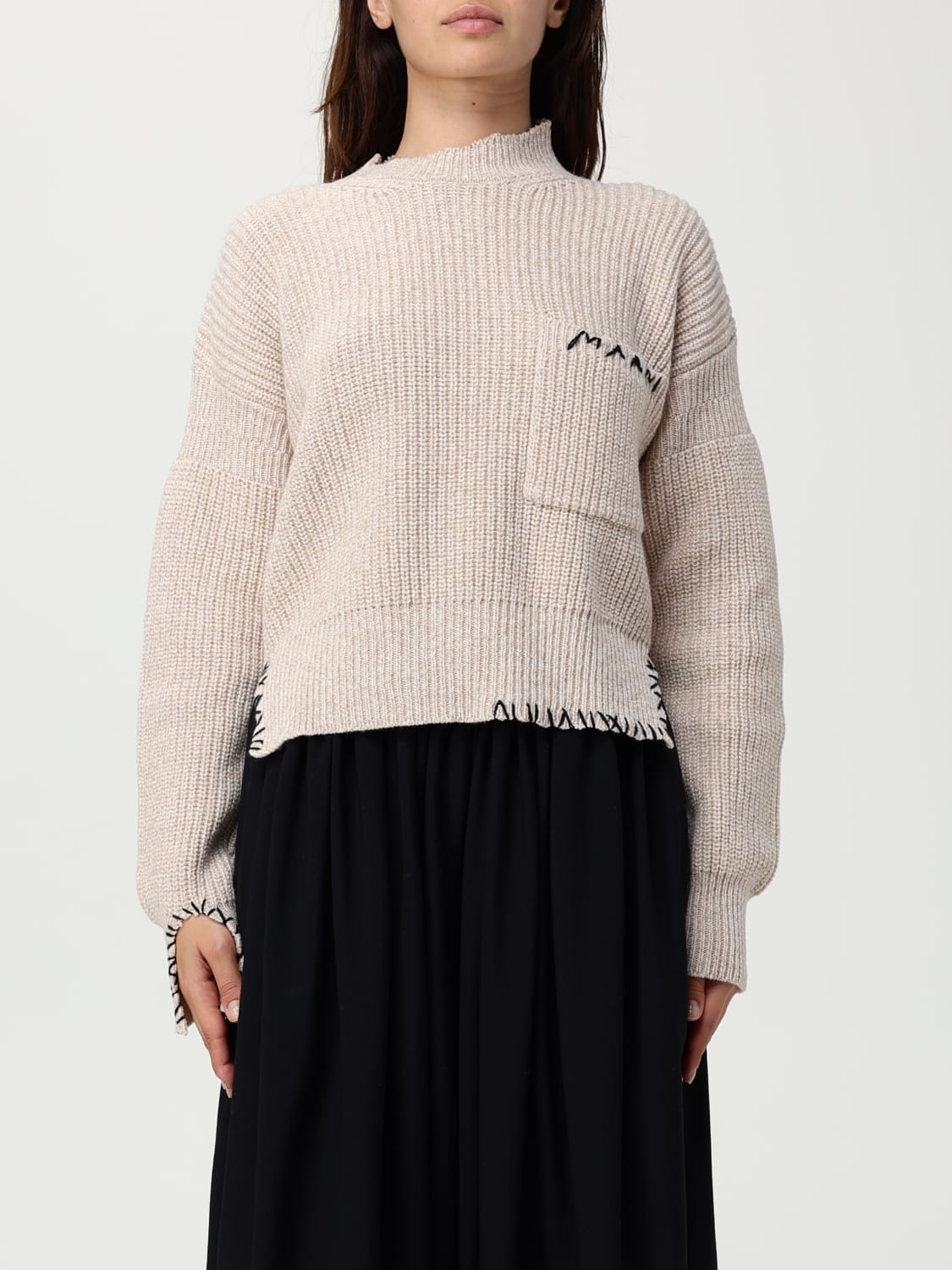 MARNI PULLOVER: Pullover damen Marni, Puder - Img 1