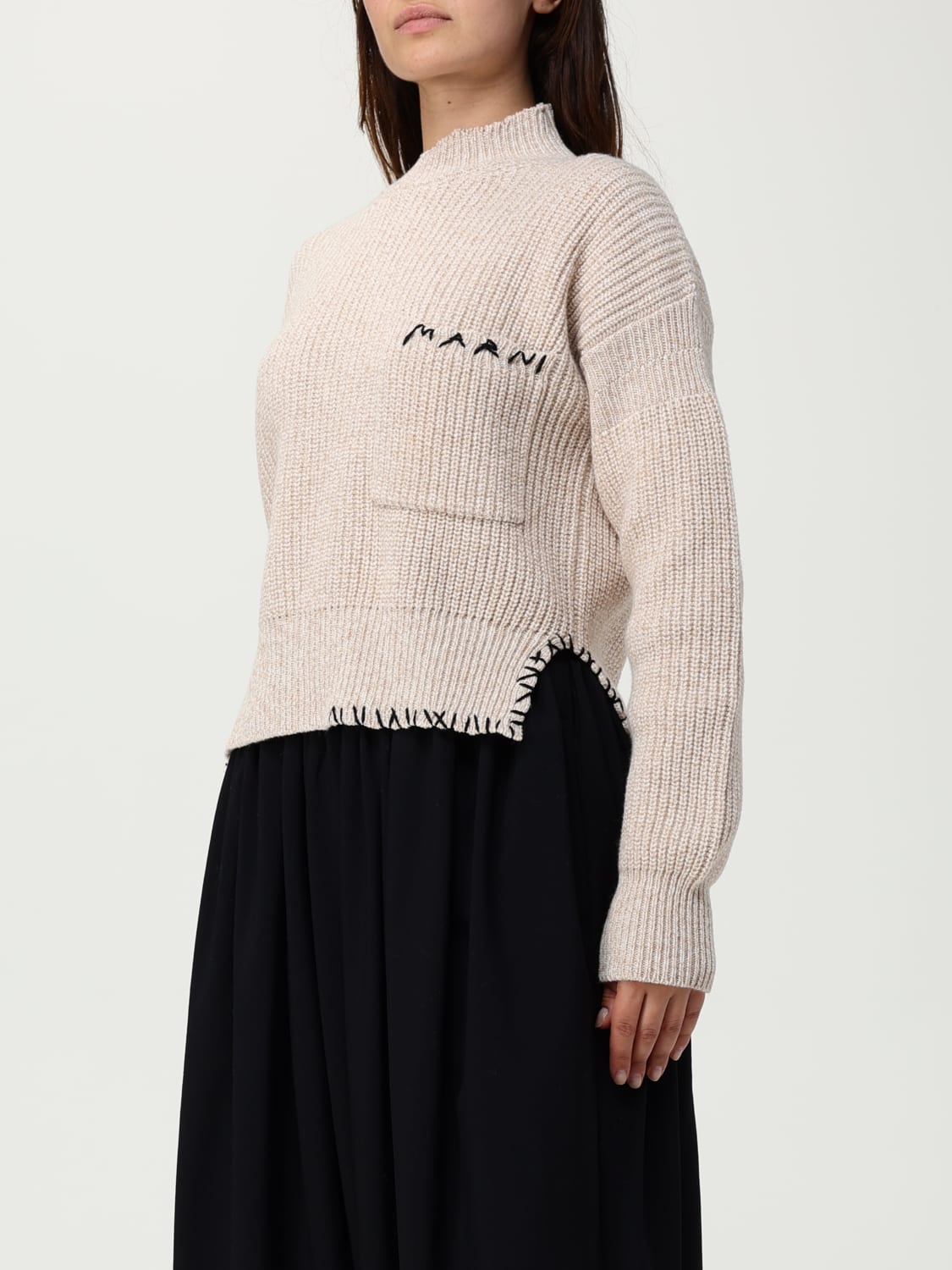 MARNI PULLOVER: Pullover damen Marni, Puder - Img 4