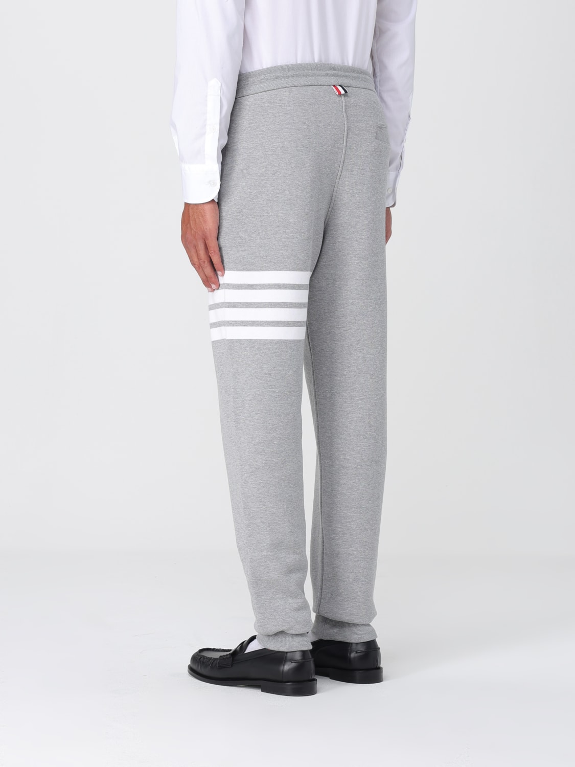 THOM BROWNE PANTS: Pants men Thom Browne, Grey - Img 3