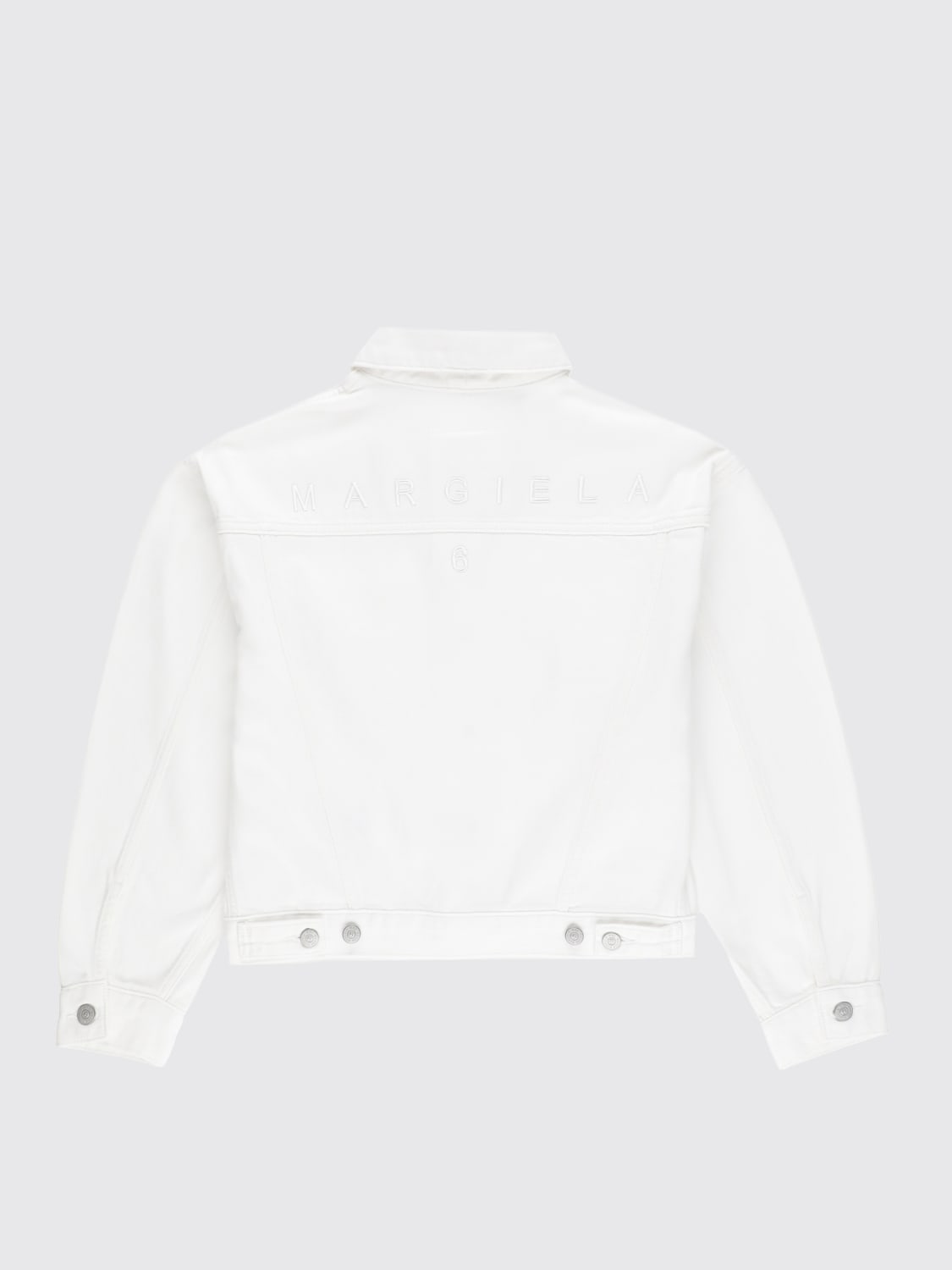 MM6 MAISON MARGIELA JACKET: Shirt kids Mm6 Maison Margiela, White - Img 2