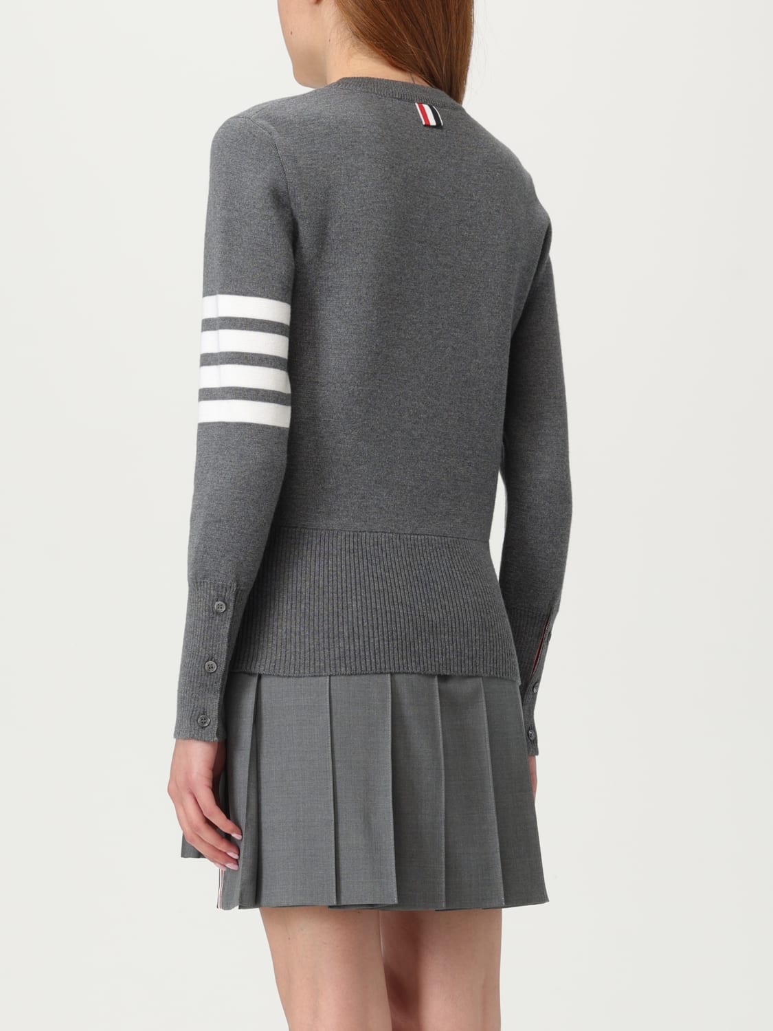 THOM BROWNE PULLOVER: Pullover damen Thom Browne, Grau - Img 3