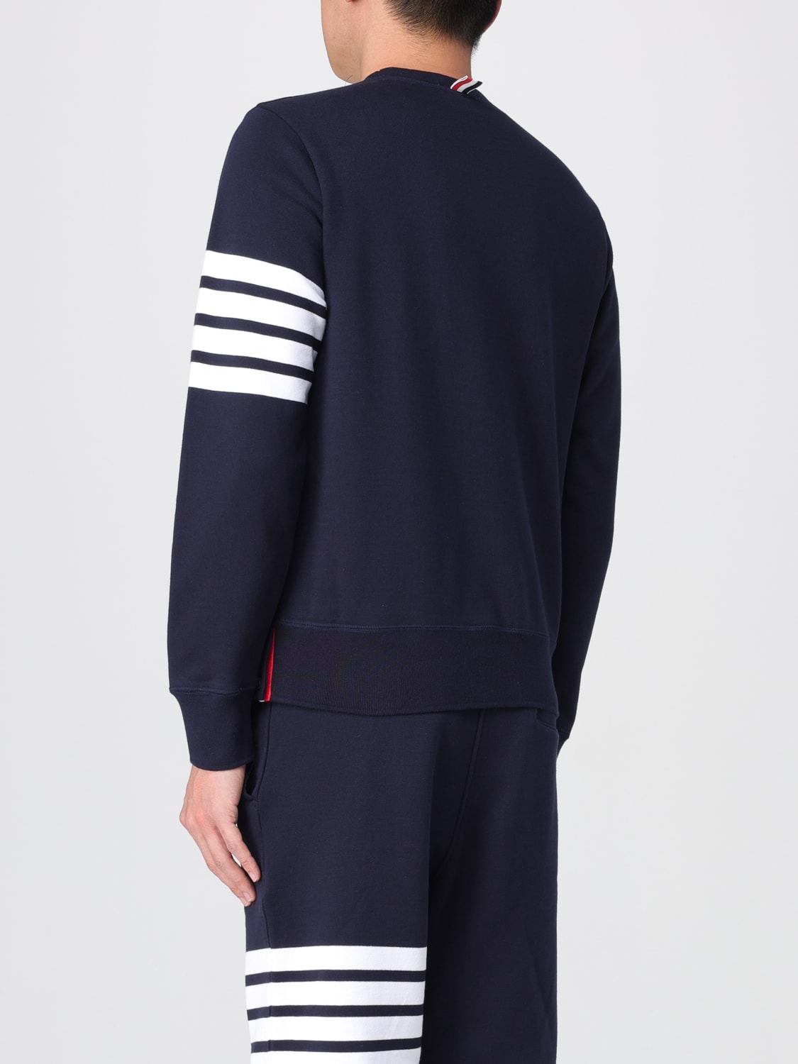 THOM BROWNE SWEATSHIRT: Sweatshirt men Thom Browne, Blue - Img 3