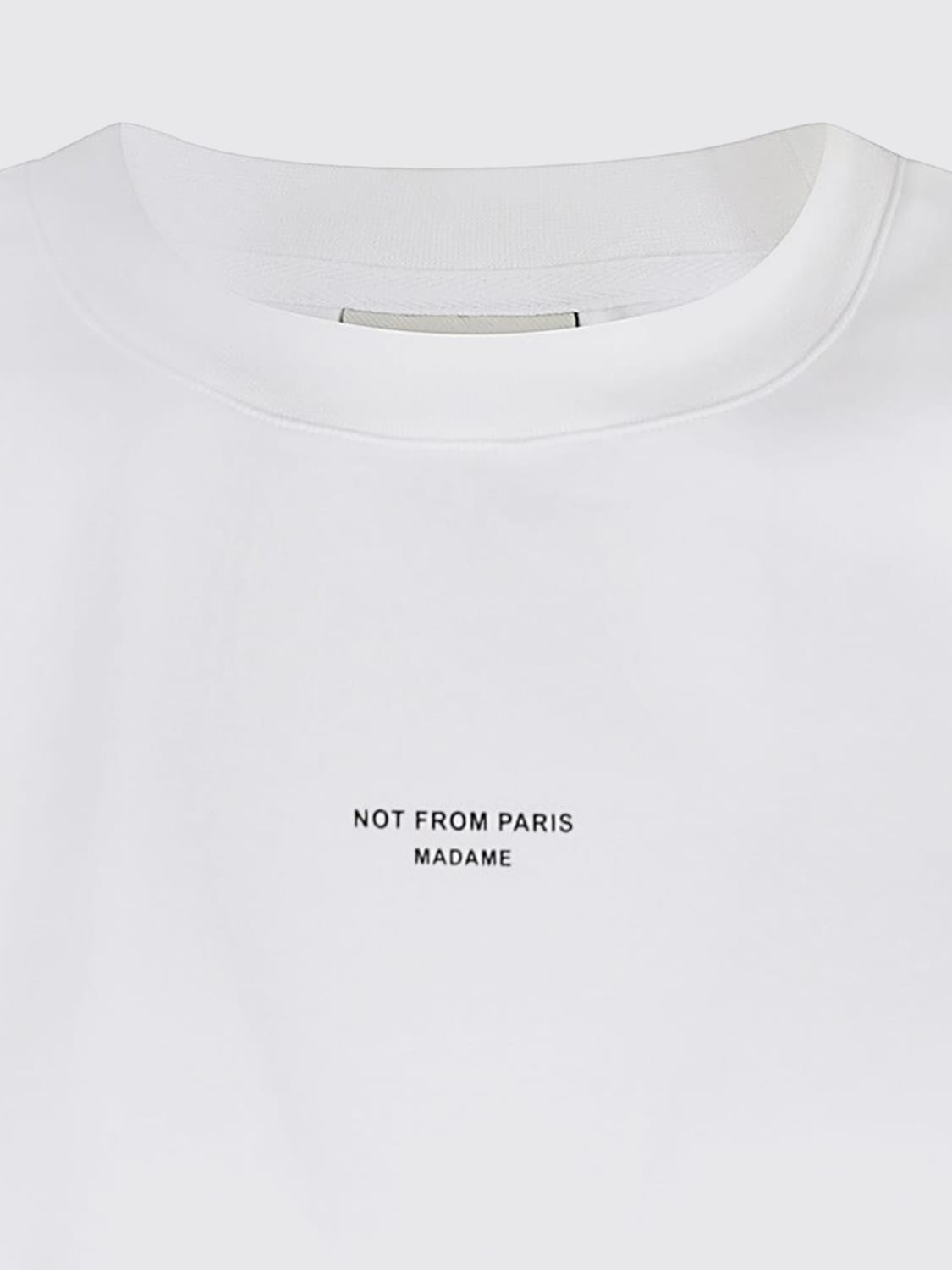 DRÔLE DE MONSIEUR T-SHIRT: T-shirt men Drôle De Monsieur, White - Img 3