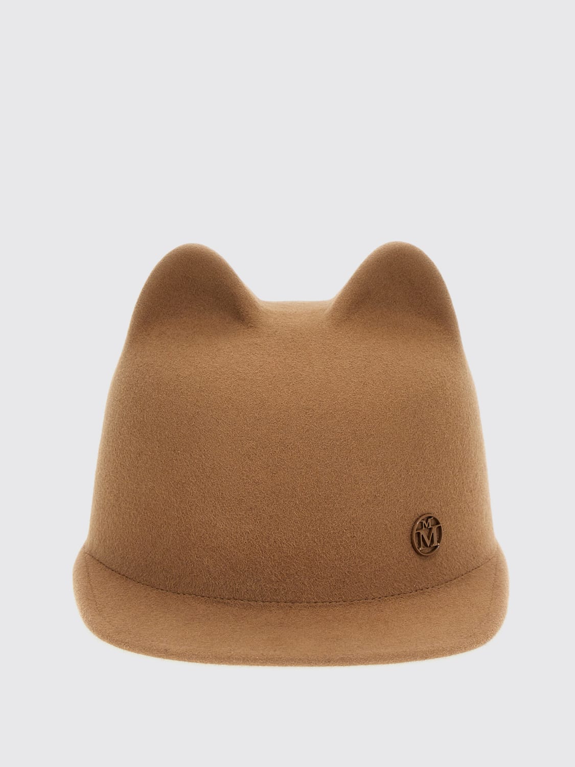 MAISON MICHEL CAPPELLO: Cappello Jamie Maison Michel in feltro, Marrone - Img 2