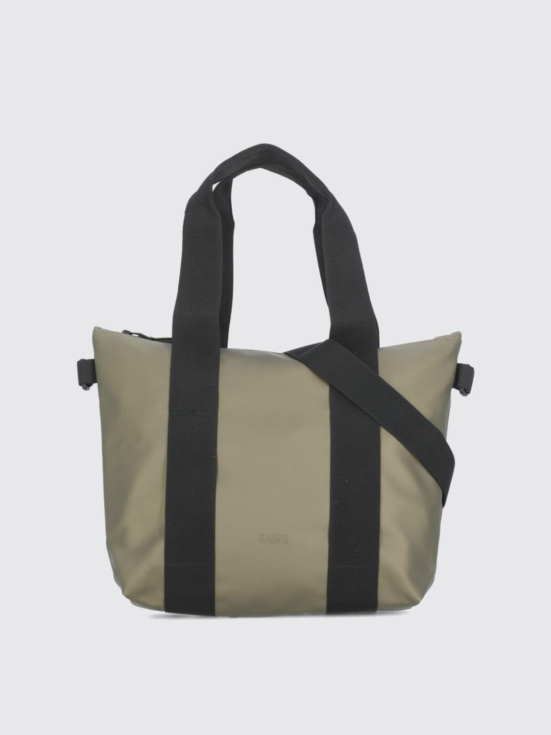 ショルダーバッグ RAINS Men Shoulder bag Green 14180 TOTE BAG MICRORVL RAINS: Bags men - Green | Rains shoulder bag 14180 online at