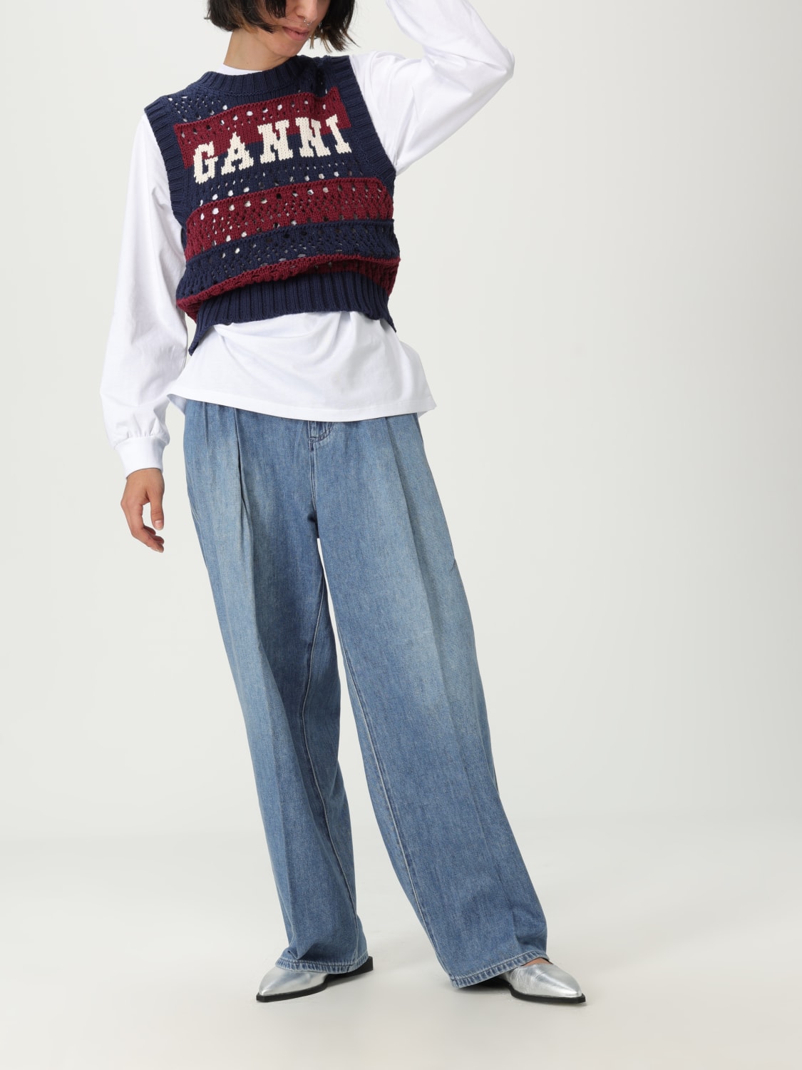 GANNI CHALECO: Chaleco mujer Ganni, Fantasía - Img 2