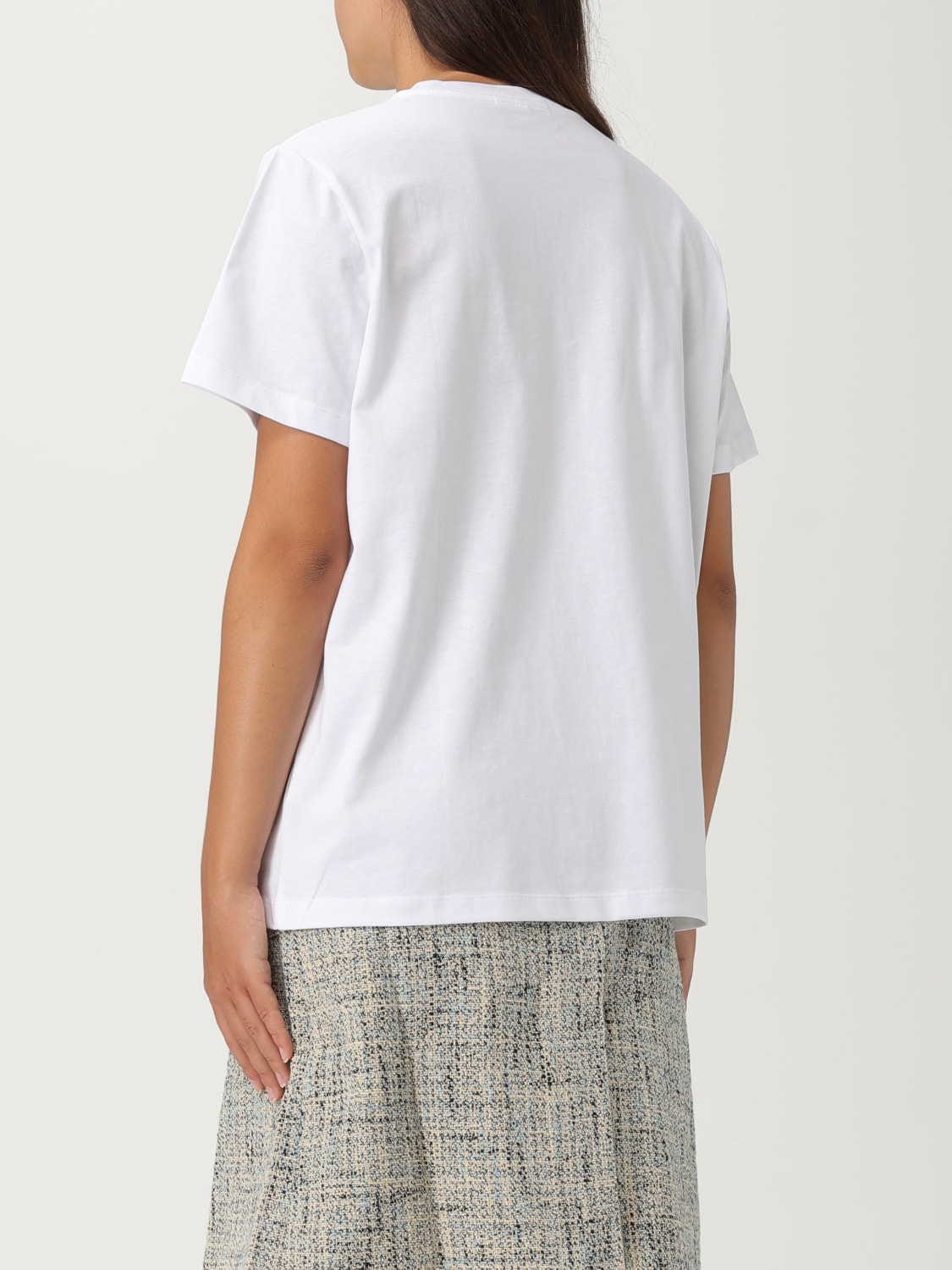 GANNI T-SHIRT: T-shirt woman Ganni, White - Img 3