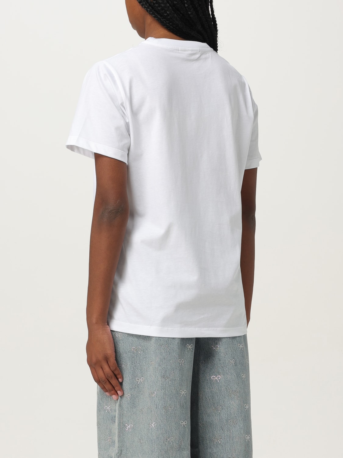 GANNI T-SHIRT: T-shirt woman Ganni, White - Img 2