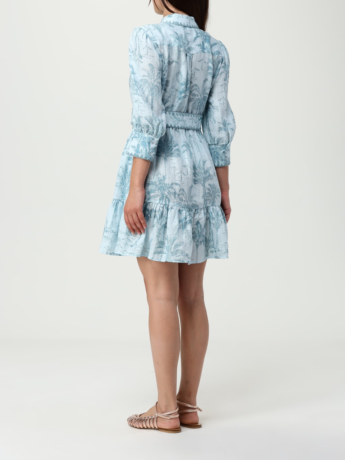 MC2 SAINT BARTH ROBE: Robes femme Mc2 Saint Barth, Bleu - Img 2