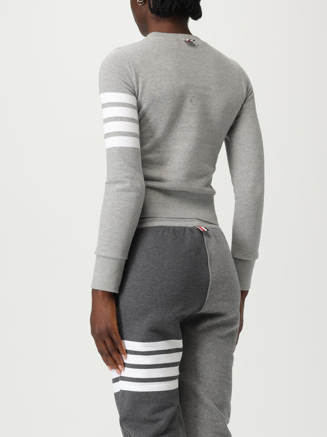 THOM BROWNE SUDADERA: Sudadera mujer Thom Browne, Gris - Img 3