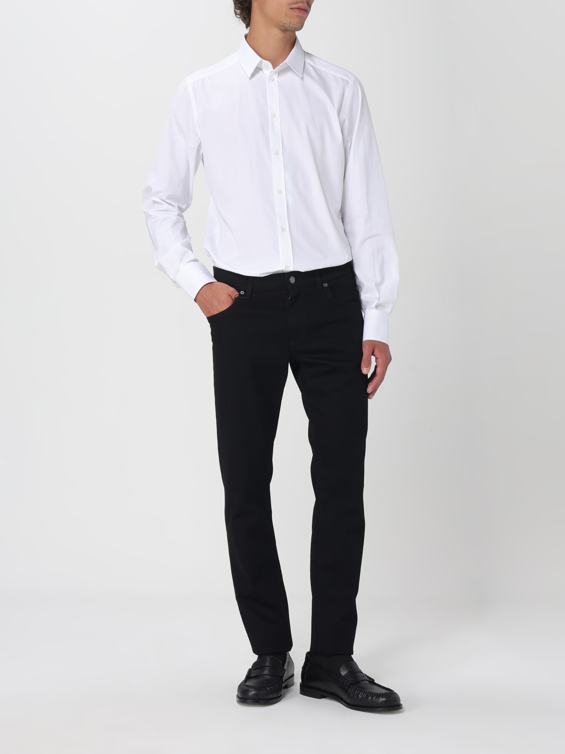 DOLCE & GABBANA SHIRT: Shirt men Dolce & Gabbana, White - Img 2