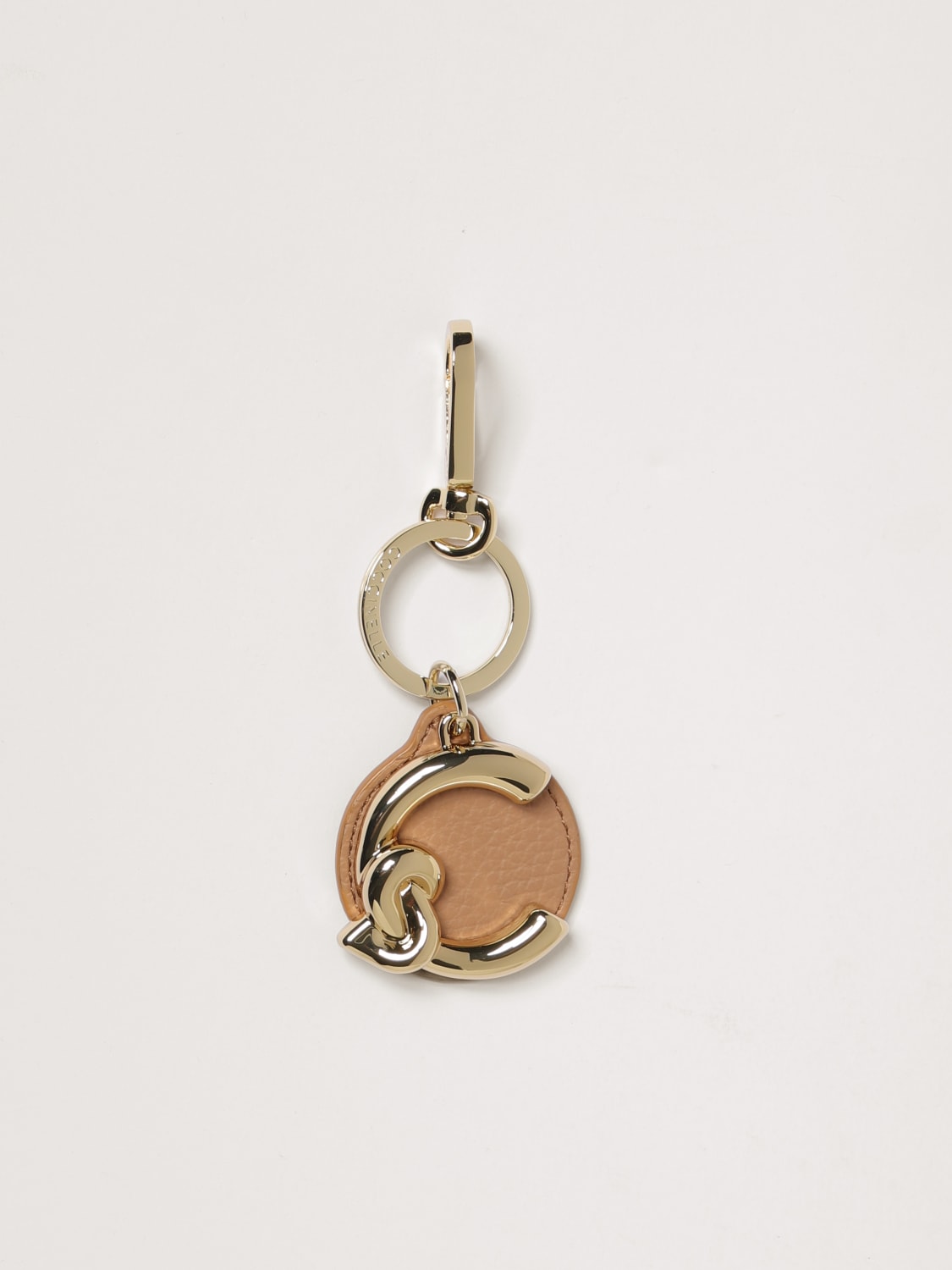 COCCINELLE KEY CHAIN: Key chain woman Coccinelle, Nude - Img 1