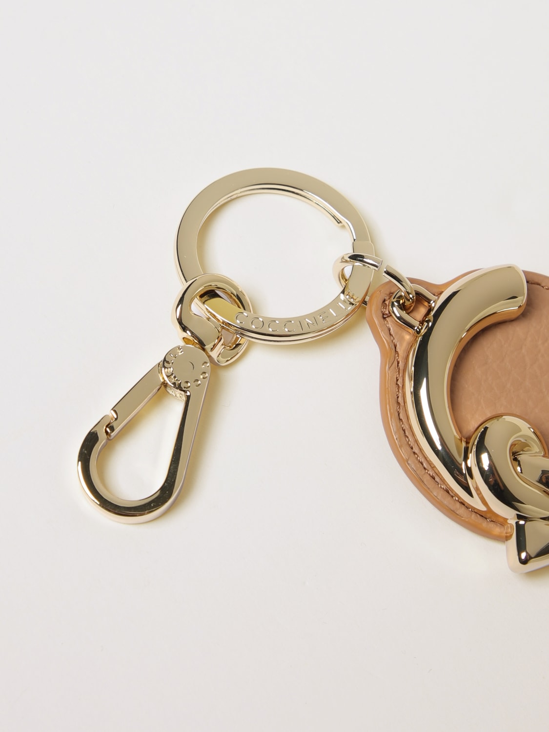 COCCINELLE KEY CHAIN: Key chain woman Coccinelle, Nude - Img 2