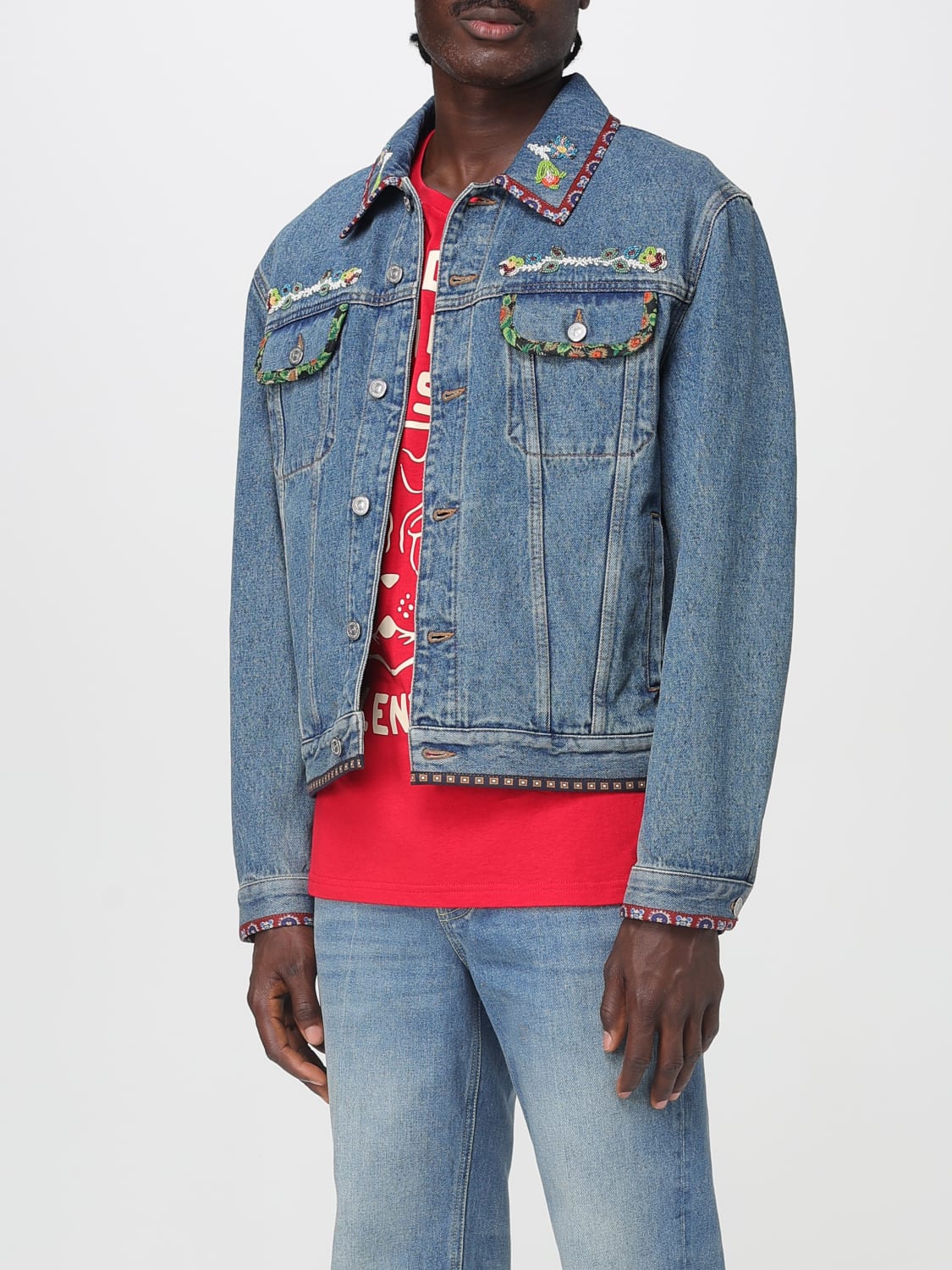 VALENTINO JACKET: Blazer men Valentino, Gnawed Blue - Img 4