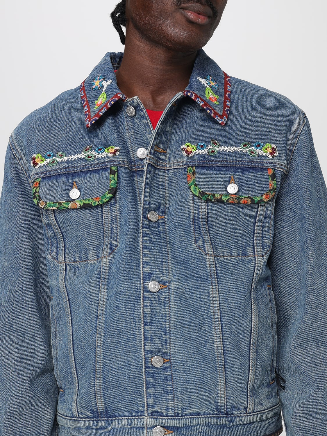 VALENTINO JACKET: Blazer men Valentino, Gnawed Blue - Img 5