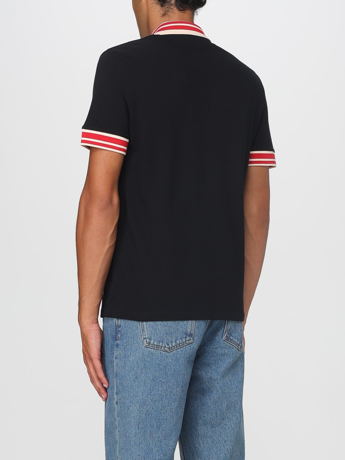 VALENTINO POLO SHIRT: Polo shirt men Valentino, Black - Img 3