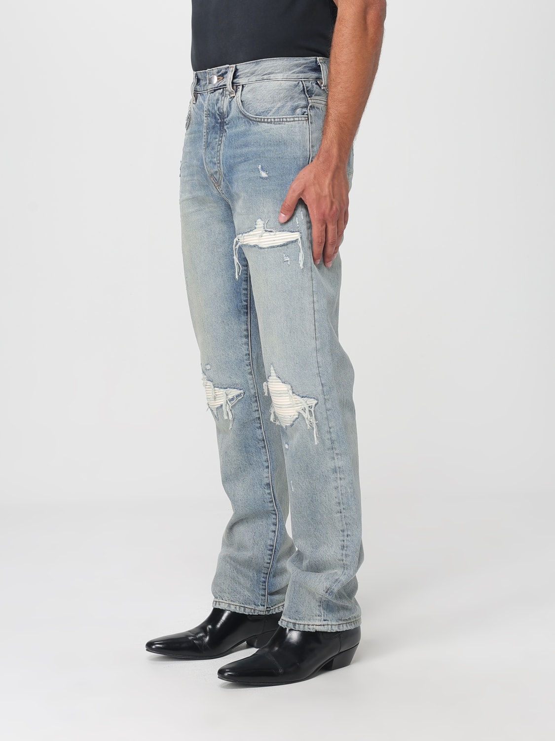 AMIRI JEANS: Jeans men Amiri, Indigo - Img 4