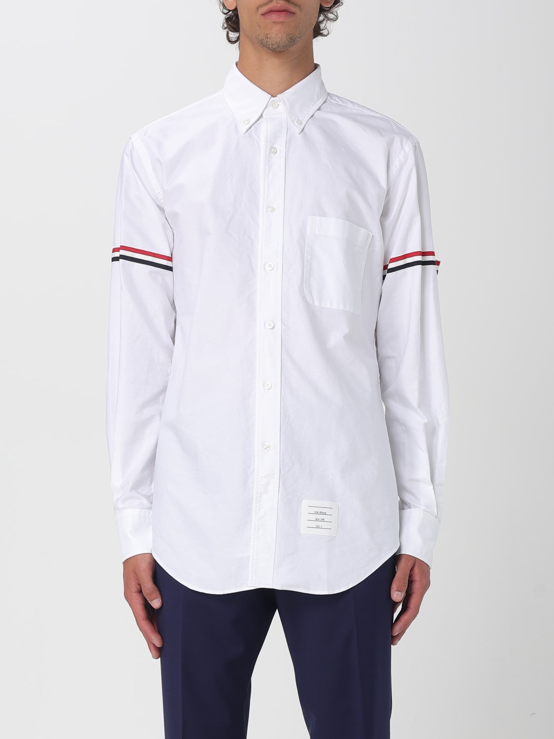 THOM BROWNE SHIRT: Shirt men Thom Browne, White - Img 1